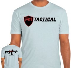R1 Tactical SBR Logo T-Shirt - Ice Blue