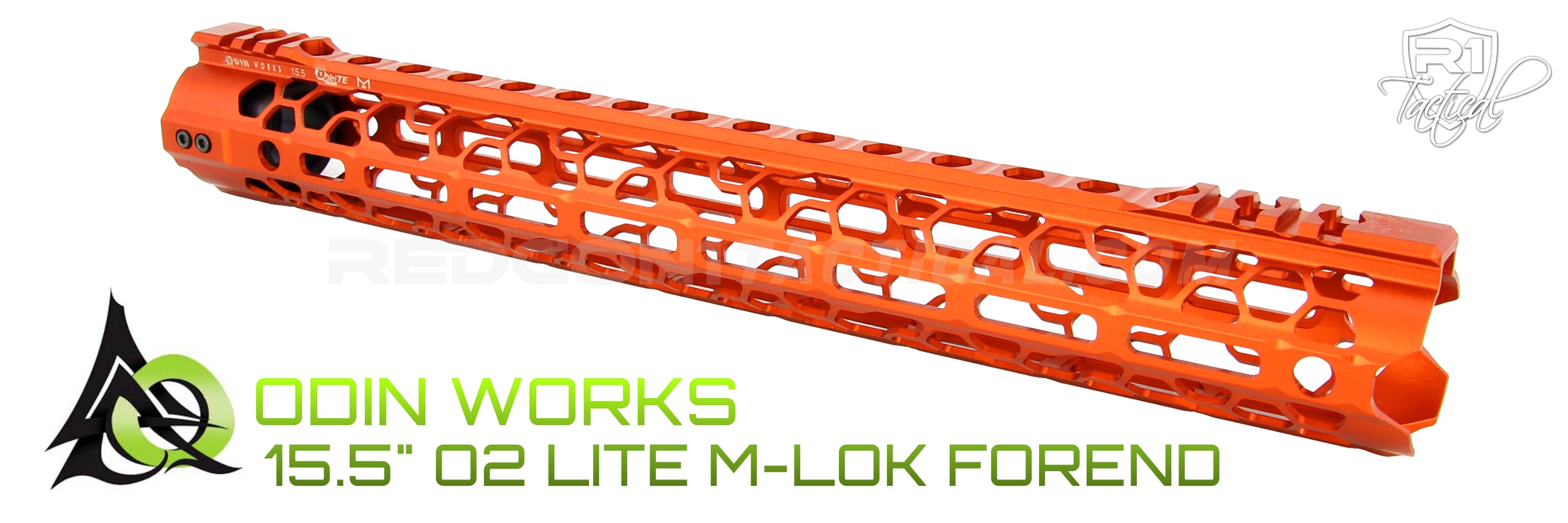 ODIN Works 15.5 O2 Lite M-LOK Forend - Orange | R1 Tactical
