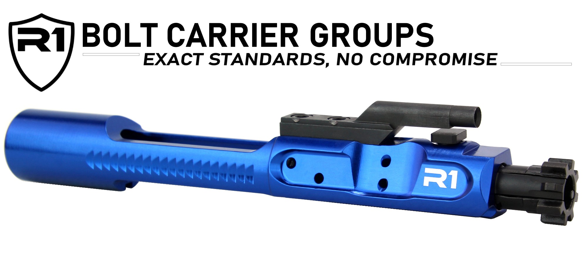 R1 Tactical AR-15 Aluminum Bolt Carrier Group - Anodized Blue | Redcon1 Tactical