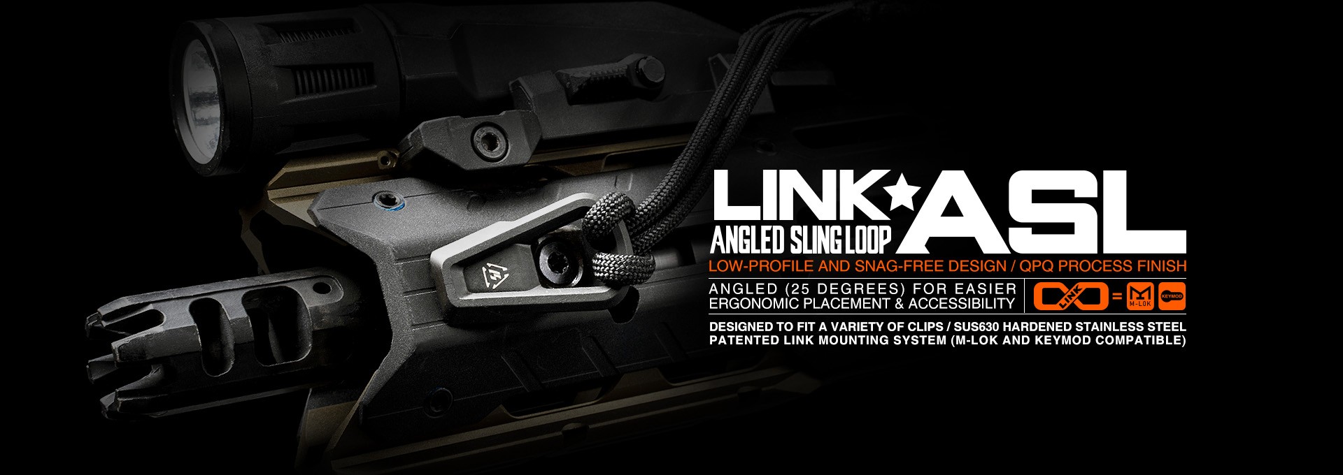 Strike Industries LINK Angled Sling Loop SI-LINK-ASL | R1 Tactical