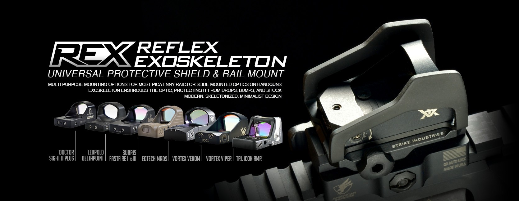 Strike Industries REX Reflex Exoskeleton | Redcon1 Tactical