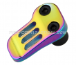 Guntec USA AR-15 / AR-308 Extended Mag Catch Paddle Release - Rainbow PVD Coated