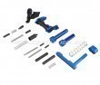 Guntec USA AR-15 Builders Kit With Ambi Safety - Anodized Blue