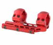 Leapers UTG ACCU-SYNC 30mm High Profile 34mm Offset Scope Mount - Red