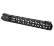 Leapers UTG PRO M-LOK AR15 15" Ultra Slim Free Float Handguard - Black
