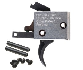 CMC Triggers Match Single Stage Curved 3.5 lb Drop-In Trigger Small Pin Screws AR-15