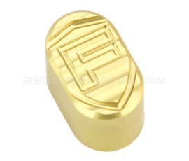 Fortis AR15/AR10 Billet Magazine Release Button (button only) - Gold