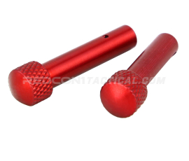 Guntec USA AR 5.56 Extended Takedown Pin Set (Gen 2) - Anodized Red