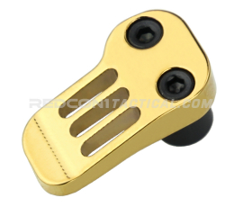 Guntec USA AR-15 / AR-308 Extended Mag Catch Paddle Release - Gold Plated