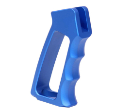 Guntec USA Ultralight Series Skeletonized Aluminum Pistol Grip (Gen 2) - Anodized Blue