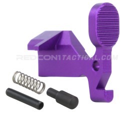 R1 Tactical AR-15 Aluminum Bolt Catch Kit - Purple