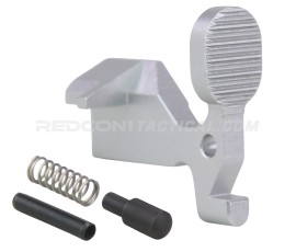 R1 Tactical AR-15 Aluminum Bolt Catch Kit - Silver