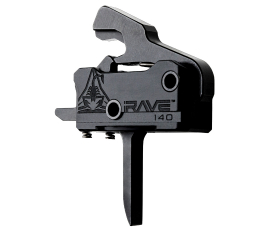 RISE Armament Rave 140 Super Sporting Trigger (SST) - Flat Black