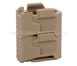 Strike Industries Stacked Angled Grip Extension - FDE