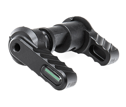 Battle Arms Development Nite Ambidextrous Safety Selector 60/90 Degree Tritium  (BAD-ASS-NITE) - Black