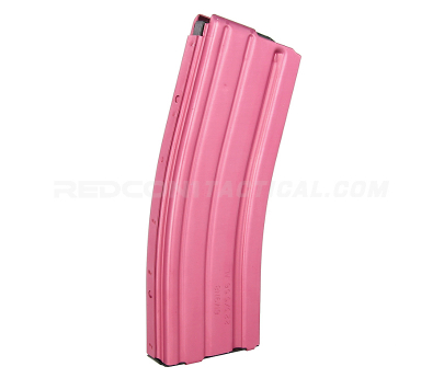 C Products Defense DURAMAG Speed AR-15 .223/5.56/300BLK 30 round Aluminum Magazine Anodized - Pink