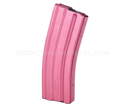 C Products Defense DURAMAG Speed AR-15 .223/5.56/300BLK 30 round Aluminum Magazine Anodized - Pink