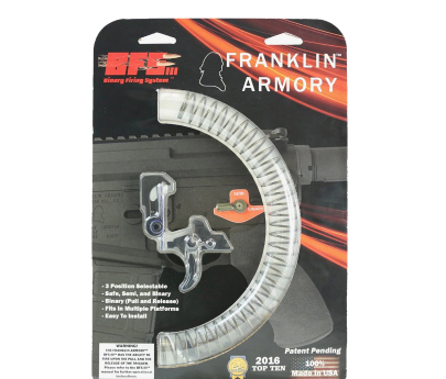 Franklin Armory AR-15 BFSIII AR-C1 Binary Firing System Trigger - Curved