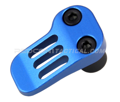 Guntec USA AR-15 / AR-308 Extended Mag Catch Paddle Release - Anodized Blue