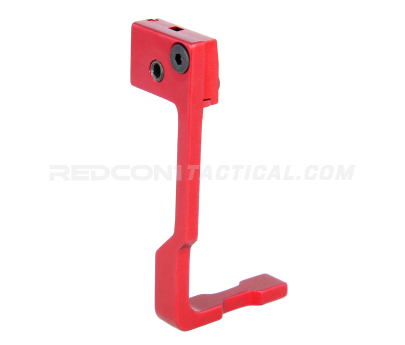 Guntec USA AR-15 Extended Bolt Catch Release - Anodized Red