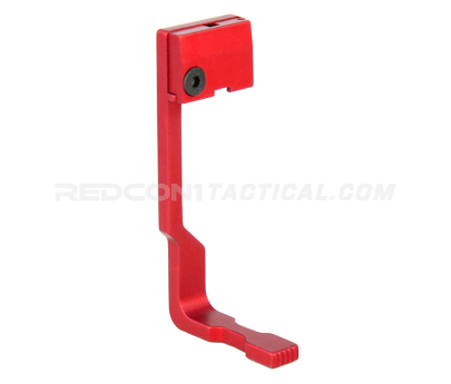 Guntec USA AR-15 Extended Bolt Catch Release - Anodized Red
