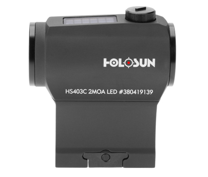 Holosun Paralow Solar Powered Micro Red Dot Sight 2 MOA - HS403C