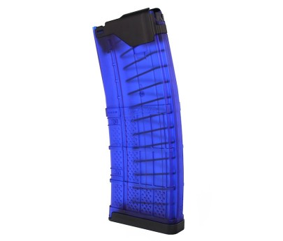R1 Tactical Modified Lancer L5AWM 30 round 5.56 -  Blue Translucent