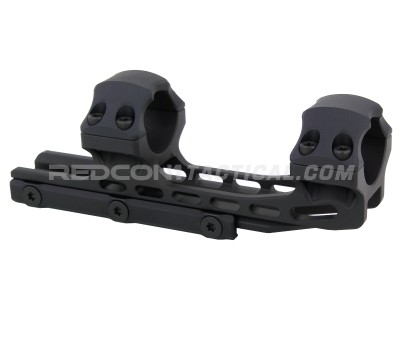 Leapers UTG ACCU-SYNC 1" High Profile 50mm Offset Scope Mount - Black
