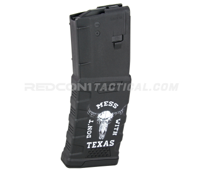Mission First Tactical AR-15 Extreme Duty 30-round Magazine 5.56 - Don't Mess With Texas