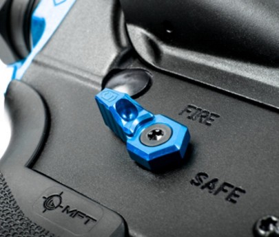 Phase 5 90-Degree Ambi Safety Selector (SAFE-90) - Blue