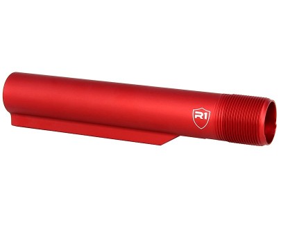 R1 Tactical Shield Buffer Tube Mil-Spec - Red Anodized