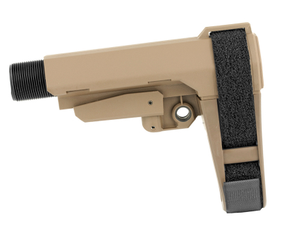SB Tactical SBA3 Pistol Stabilizing Brace - FDE