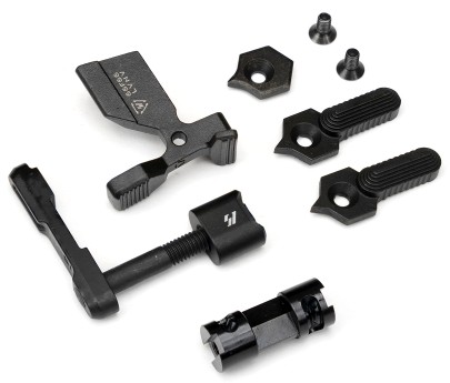 Strike Industries AR-10 Enhanced Lower Receiver Parts Less Trigger, Hammer and Disconnector - Black