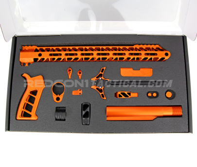 Timber Creek AR-15 Enforcer Complete Build Kit - Orange