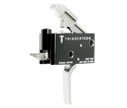 TriggerTech Adaptable AR Primary Trigger 2-Stage Adjustable 2.5 - 5.0 lb - Stainless Flat