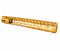 Guntec USA 15" Air Lite Series M-LOK Free Floating Handguard Monolithic Top Rail - Anodized Gold