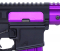 Guntec USA AR-15 Ejection Port Dust Cover Assembly Gen 3 - Anodized Purple