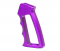 Guntec USA Ultralight Series Skeletonized Aluminum Pistol Grip (Gen 2) - Anodized Purple