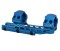 Leapers UTG ACCU-SYNC 1" High Profile 50mm Offset Scope Mount - Blue