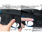 Leapers UTG AR15 Ambidextrous Extended Magazine Release - Blue
